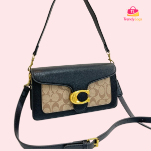 Coach Inspired Tabby Bag (Black C)